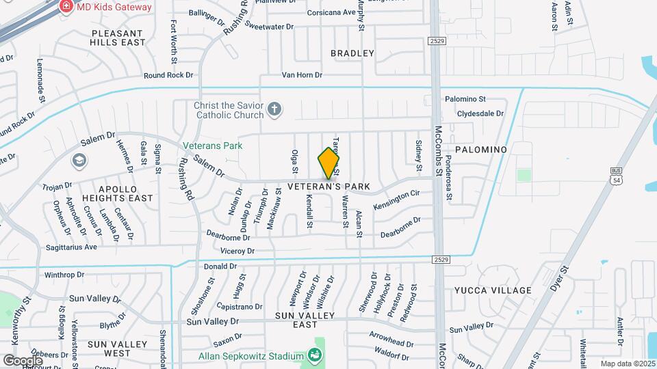 5520 Salem Dr Map and Location Details