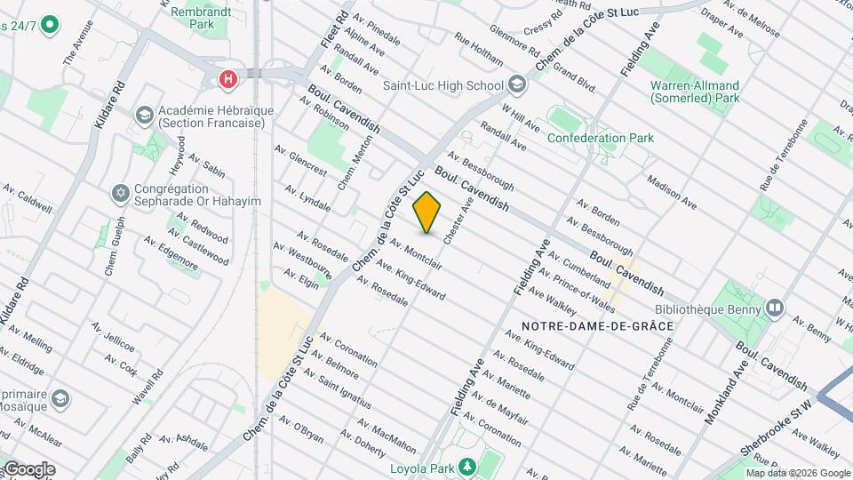 5360 Walkley Av Map and Location Details