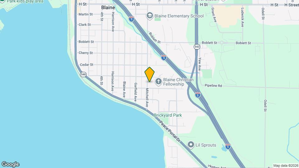 1350 Mitchell Ave Map and Location Details