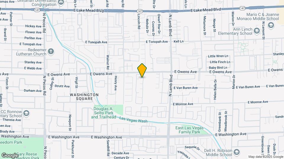 1561 Linnbaker Ln Map and Location Details