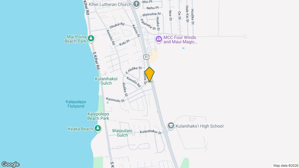 615 Kuu Home Pl Map and Location Details