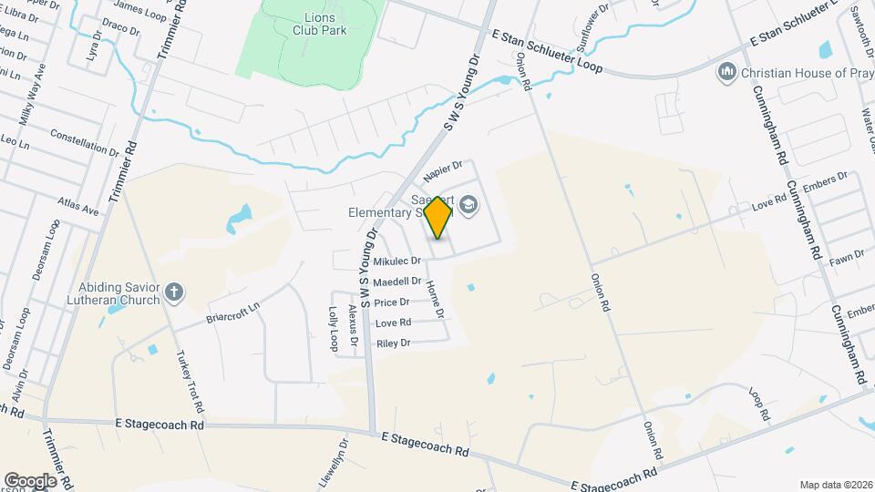 5614 Orts Dr Map and Location Details