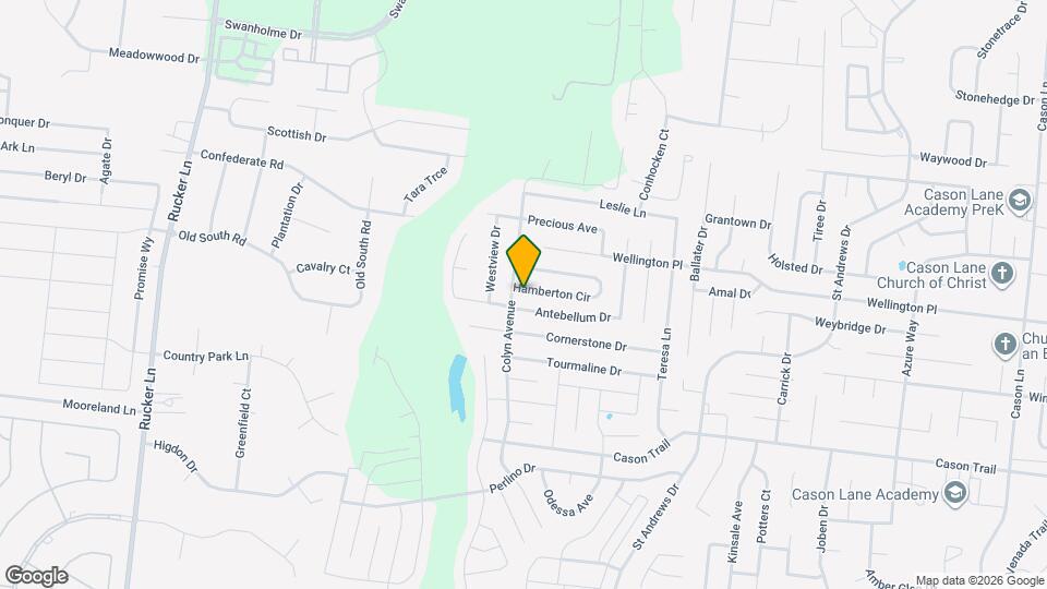 3310 Hamberton Cir Mapa y Detalles de la Ubicación