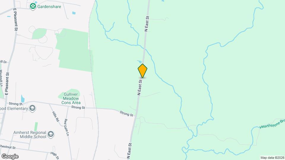 421 N East St Map and Location Details