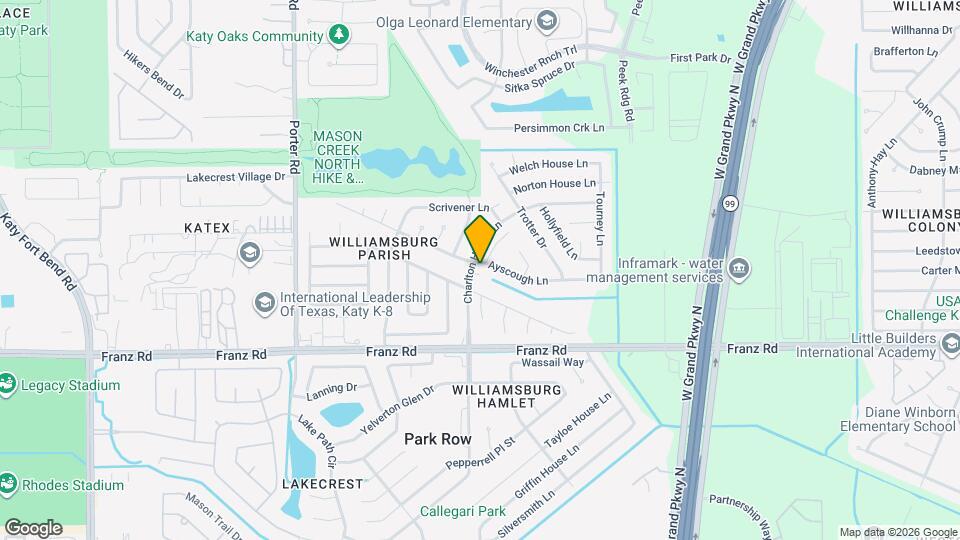 23943 Ayscough Ln Map and Location Details