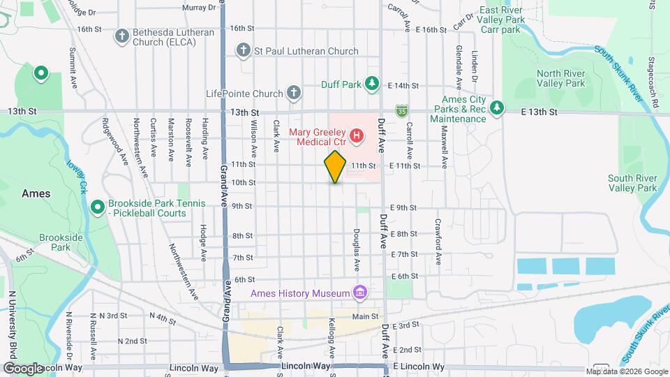 924 Kellogg Ave, Unit #2 Map and Location Details