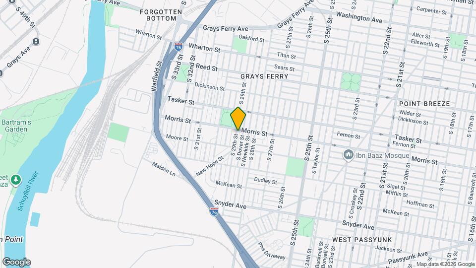 1709 S 29th St Map and Location Details