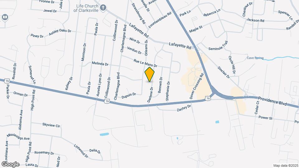 140 Darlene Dr Mapa y Detalles de la Ubicación