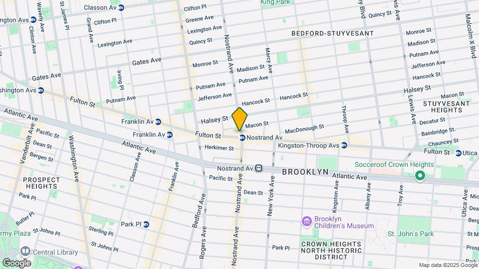 1291 Fulton Street Map and Location Details