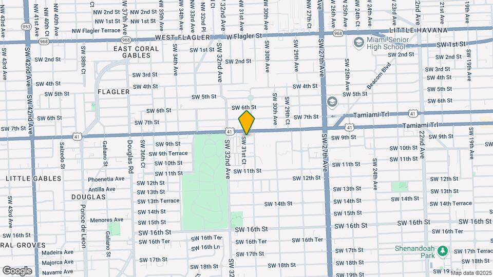 831 SW 31st Ct, Unit 831E Map and Location Details