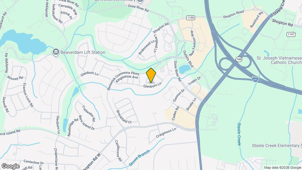 9328 Glenburn Ln Map and Location Details