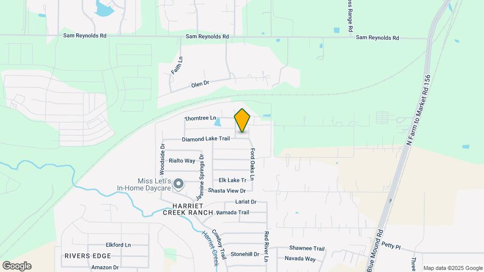 1909 Diamond Lake Trail Map and Location Details