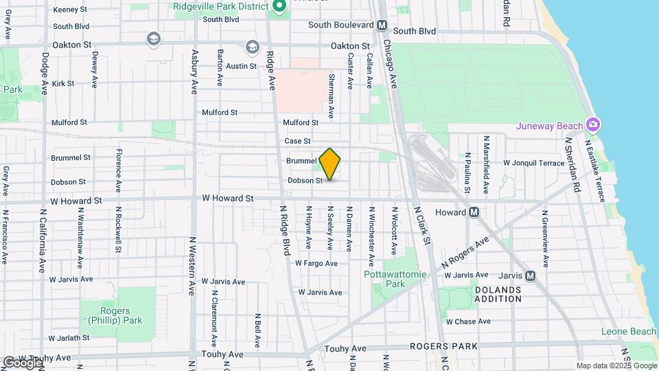 726 Dobson St Map and Location Details