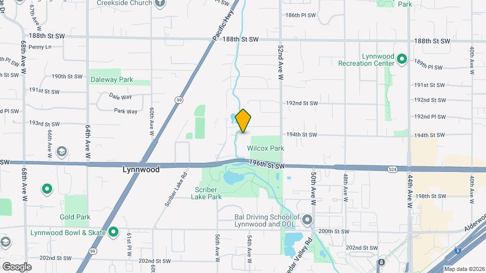 19409 56th Ave W Map and Location Details