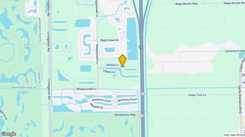 1080 Hampton Cir Mapa y Detalles de la Ubicación