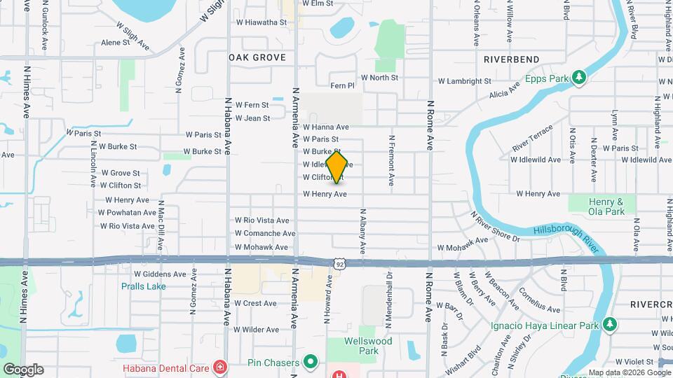 2119 W Henry Ave Mapa y Detalles de la Ubicación