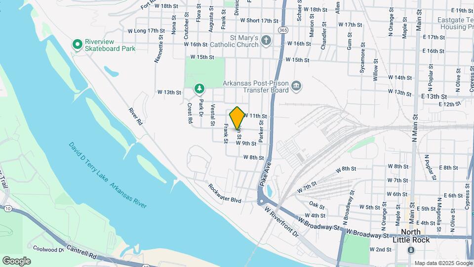 917 Division St Map and Location Details