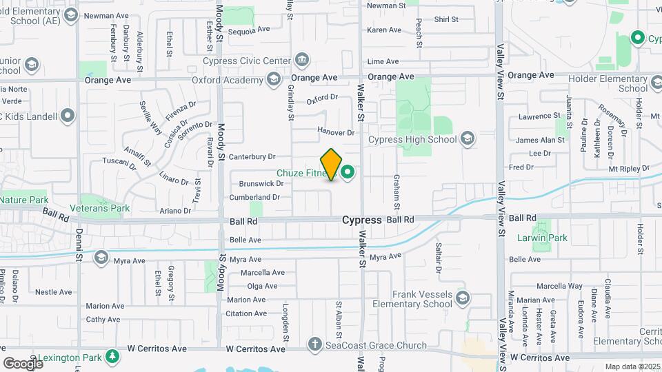 5373 Cumberland Dr Map and Location Details