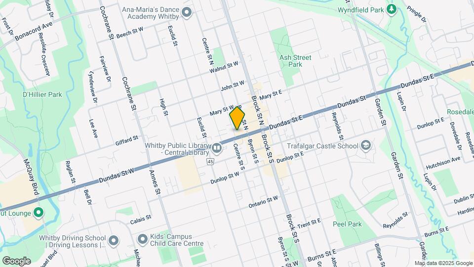 224-1010 DUNDAS St Map and Location Details