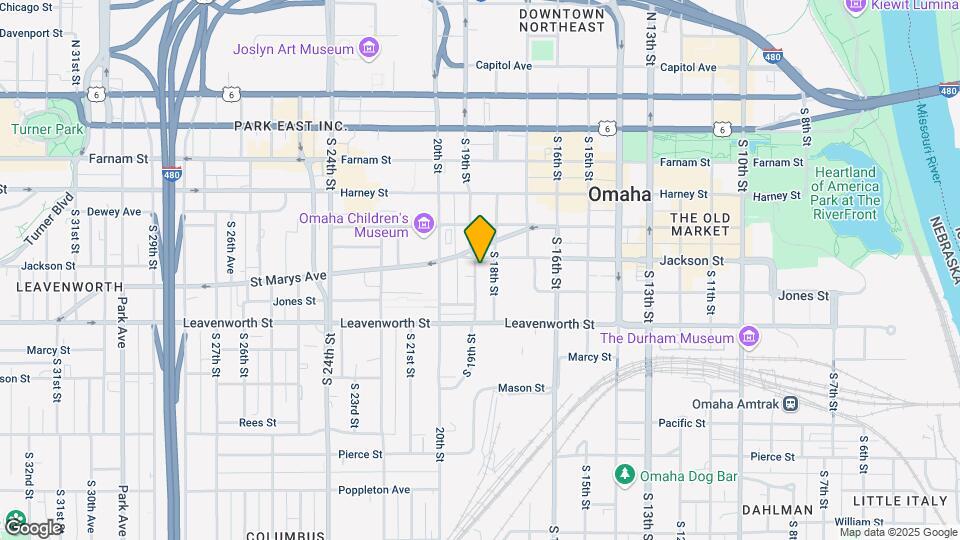 609-611 S 19th St Mapa y Detalles de la Ubicación
