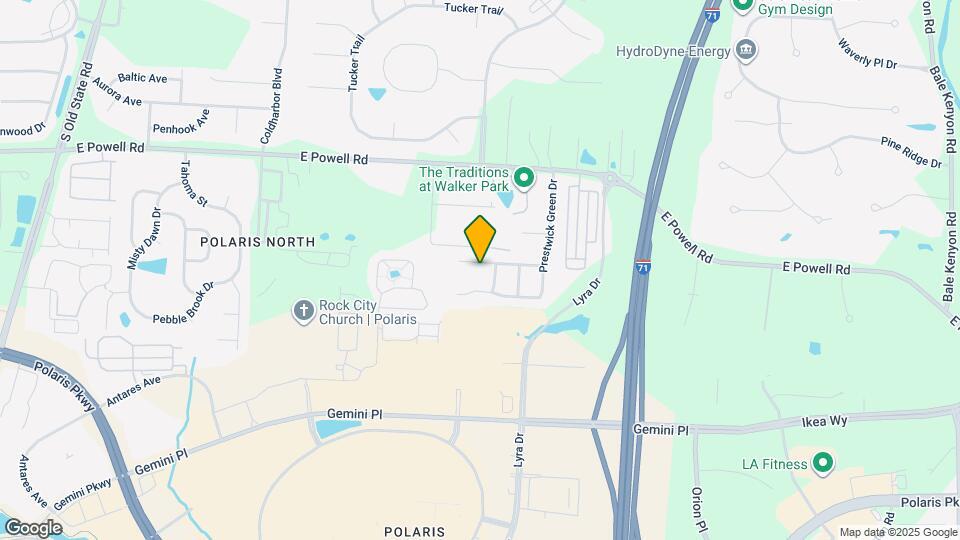 1553 Grove Hill Dr Map and Location Details