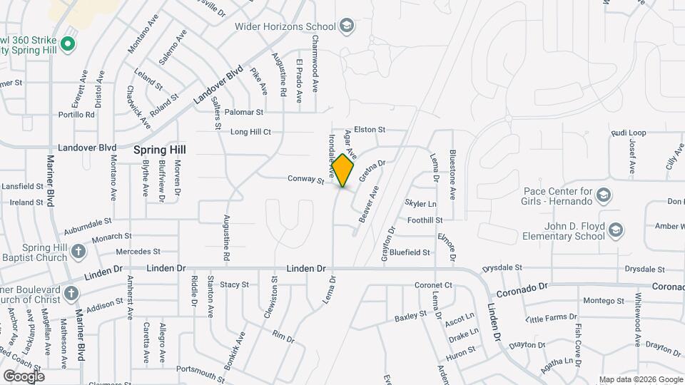 3284 Lema Dr Map and Location Details