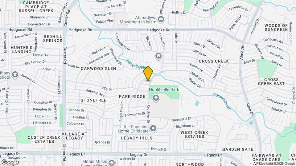 1701 Shiprock Dr Map and Location Details