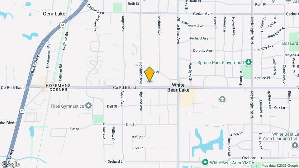 1925 County Road E E, Unit 1 Map and Location Details
