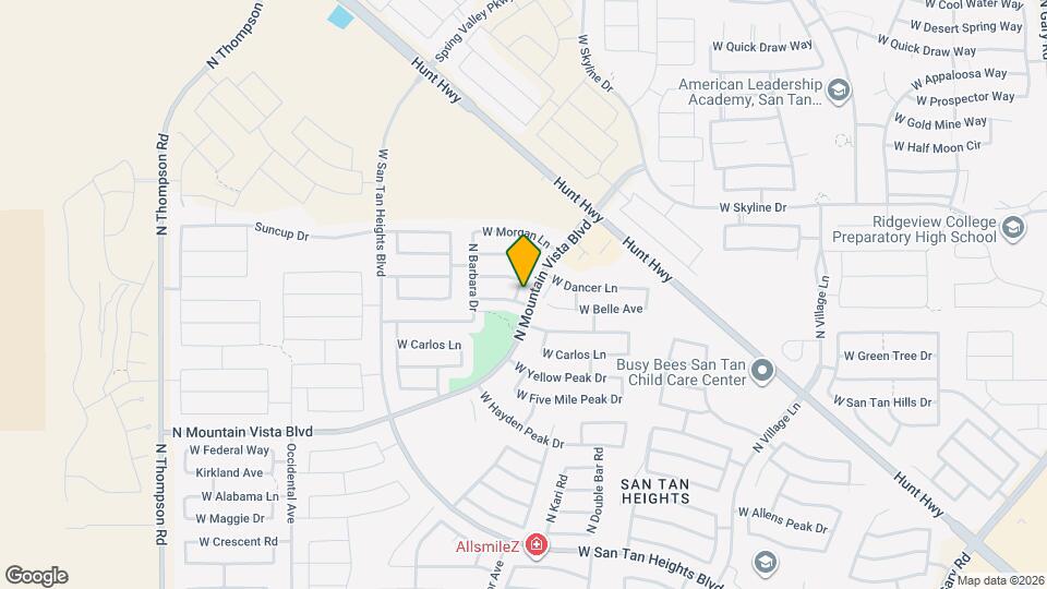 33993 N Danja Dr Map and Location Details