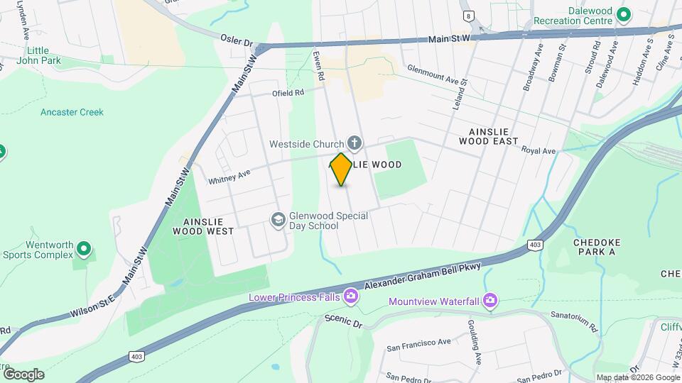 150 Ewen Rd Map and Location Details