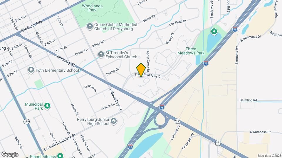 Abundant Life Of Perrysburg Map and Location Details