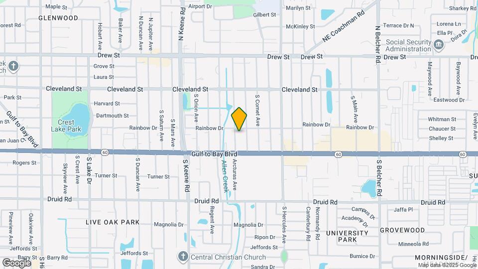 309 S Arcturas Ave Map and Location Details