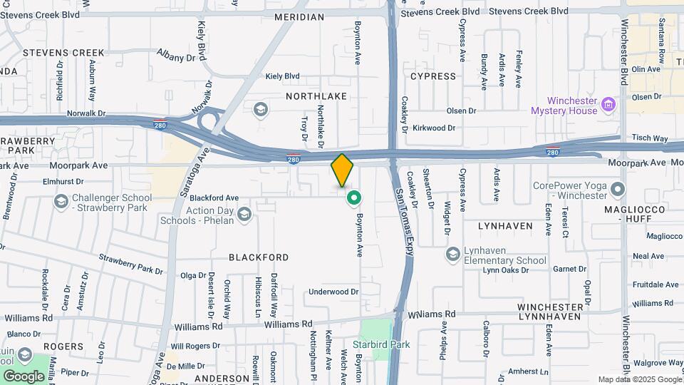 695 Blackford Ct Map and Location Details