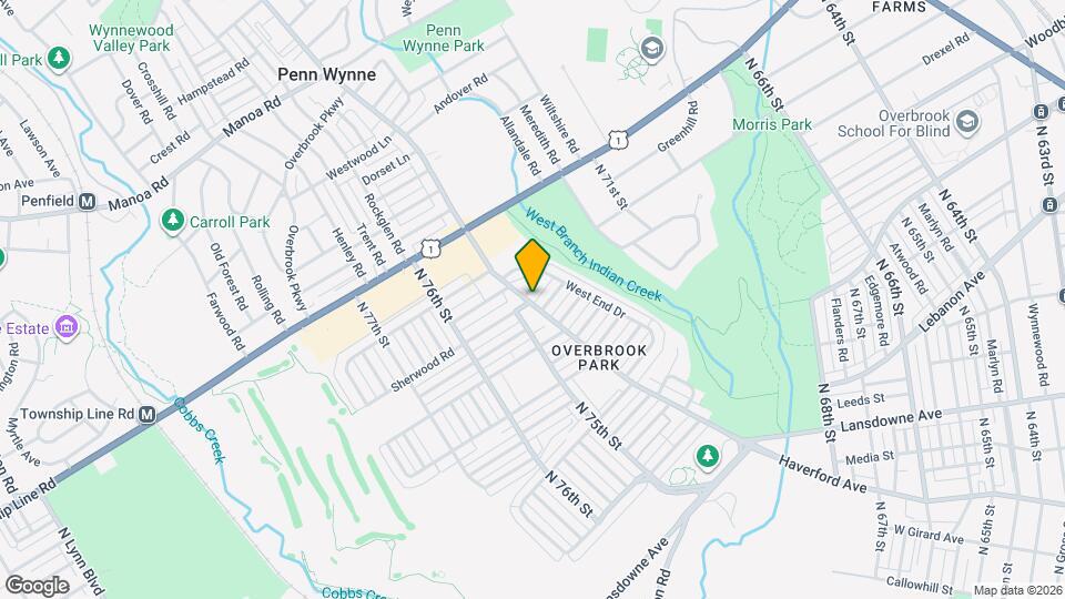 7328 Sherwood Rd Map and Location Details