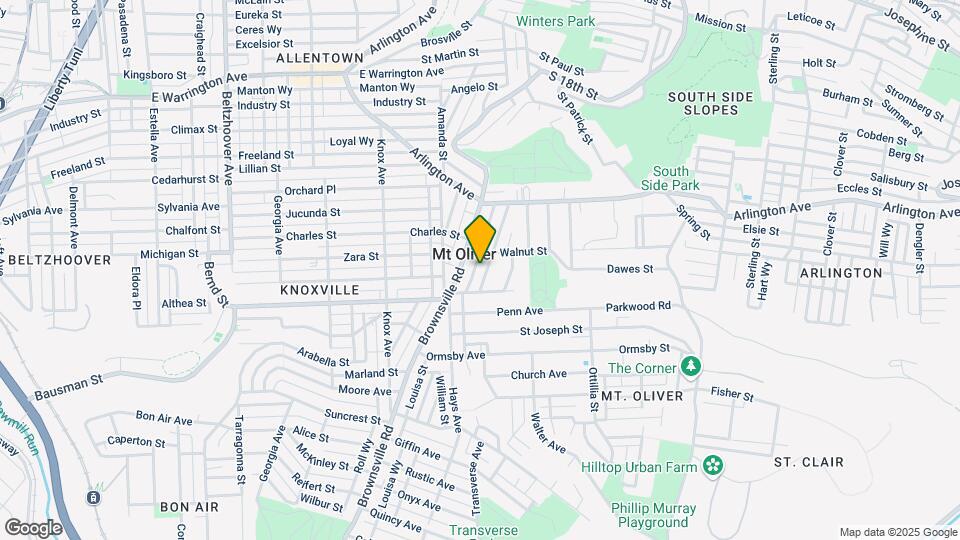 210 Locust St, Unit 3 Map and Location Details