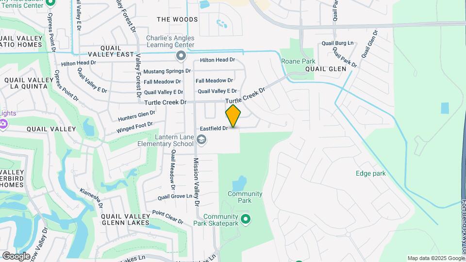 1811 Eastfield Dr Map and Location Details
