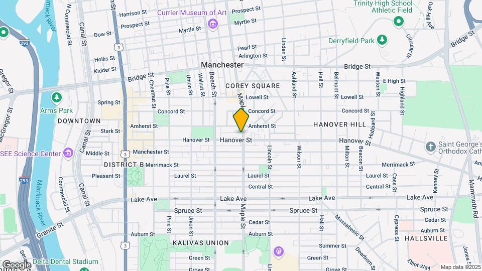 324 Hanover St Map and Location Details