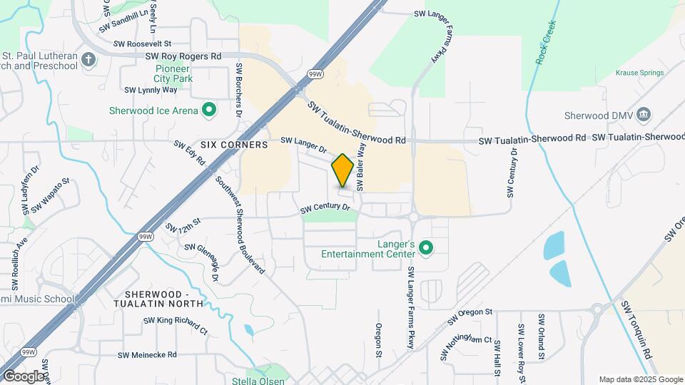 15844 SW Bronner Ln Map and Location Details