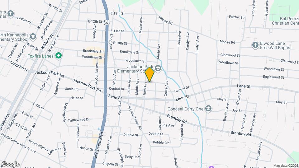 1302 Venus St Map and Location Details