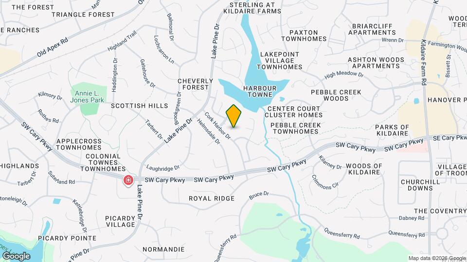 207 Leeward Ct Map and Location Details