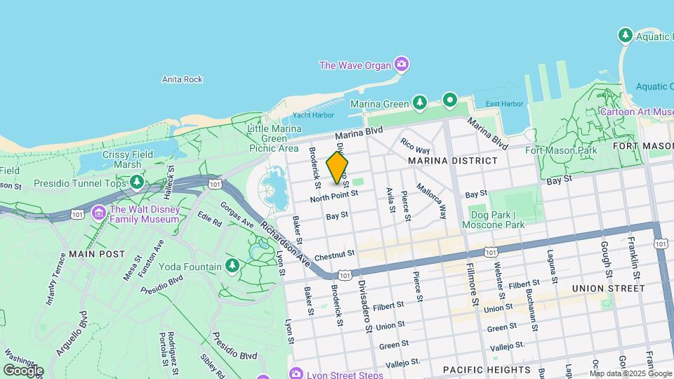 2232 North Point St Map and Location Details