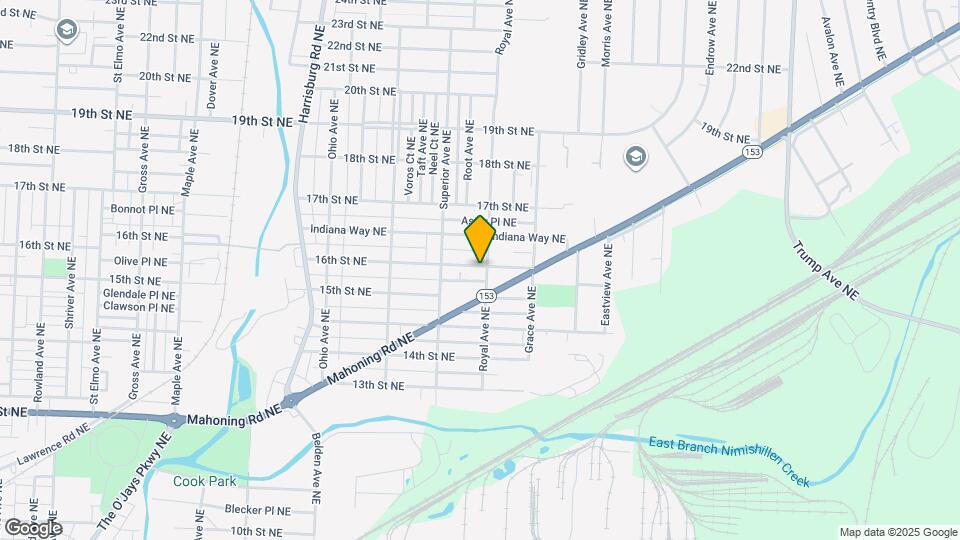 2442 16th St NE Map and Location Details