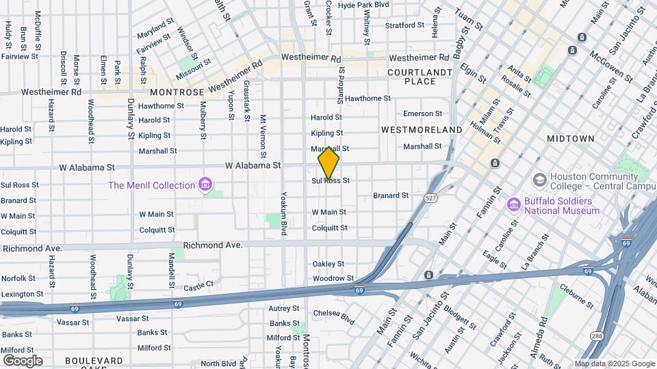 815 Sul Ross St Map and Location Details