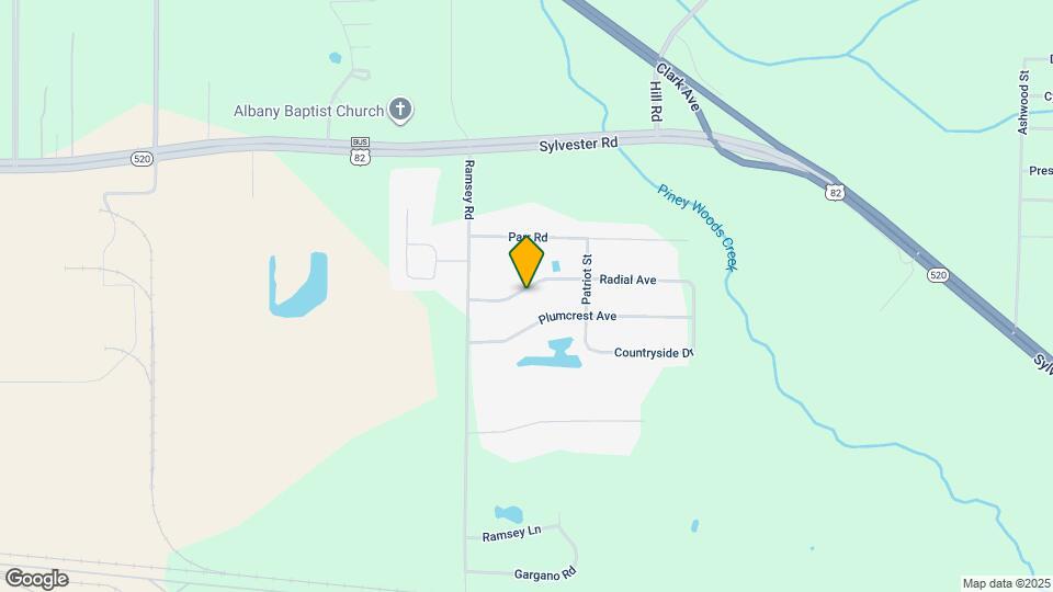 3610 Radial Ave Map and Location Details