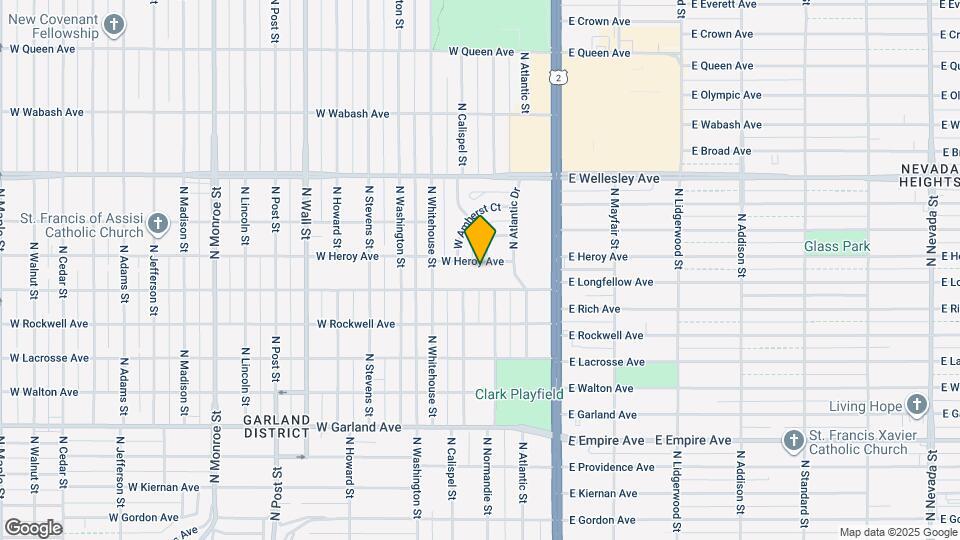 207 W Heroy Ave Map and Location Details