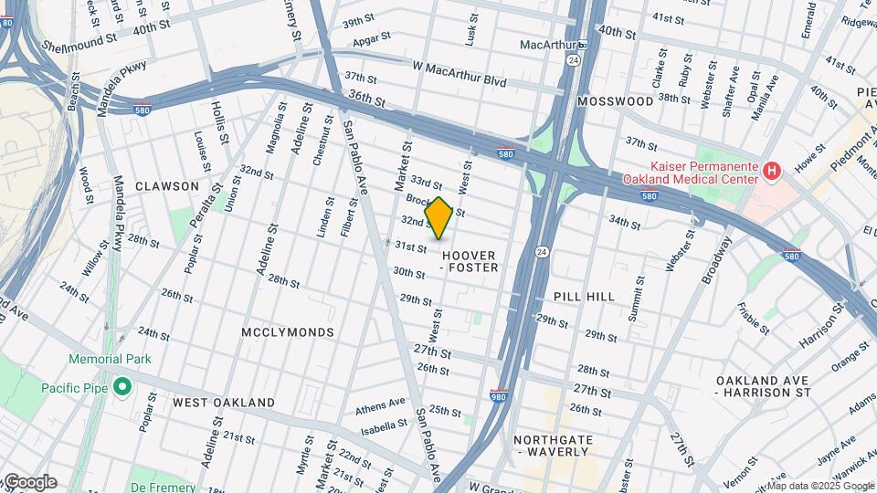 814 31st St Map and Location Details