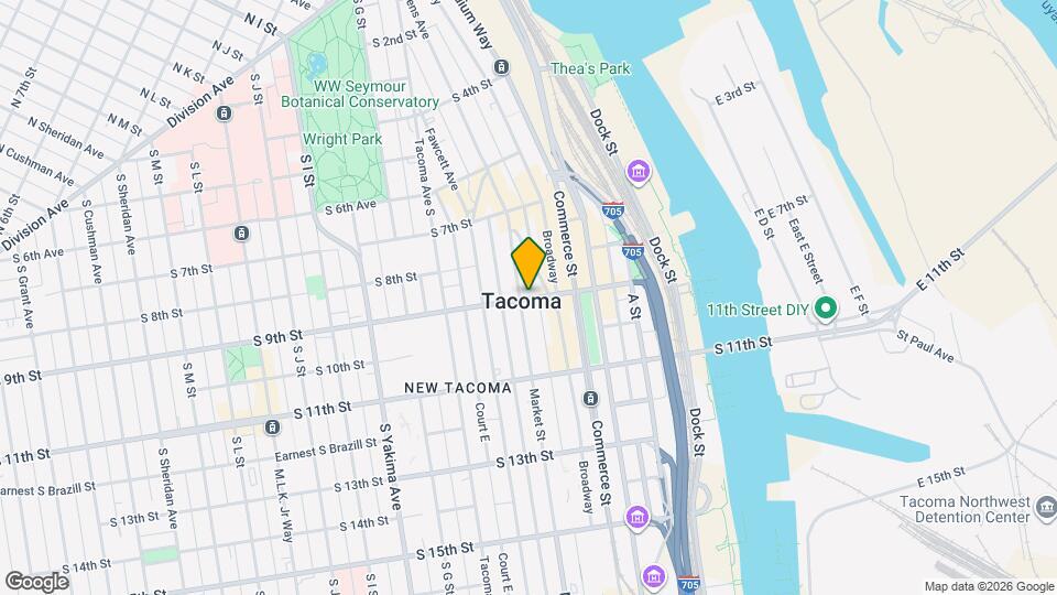 Pierce County Housing Authrty Map and Location Details