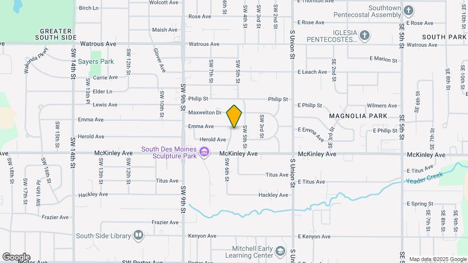 4607 SW 6th St Map and Location Details