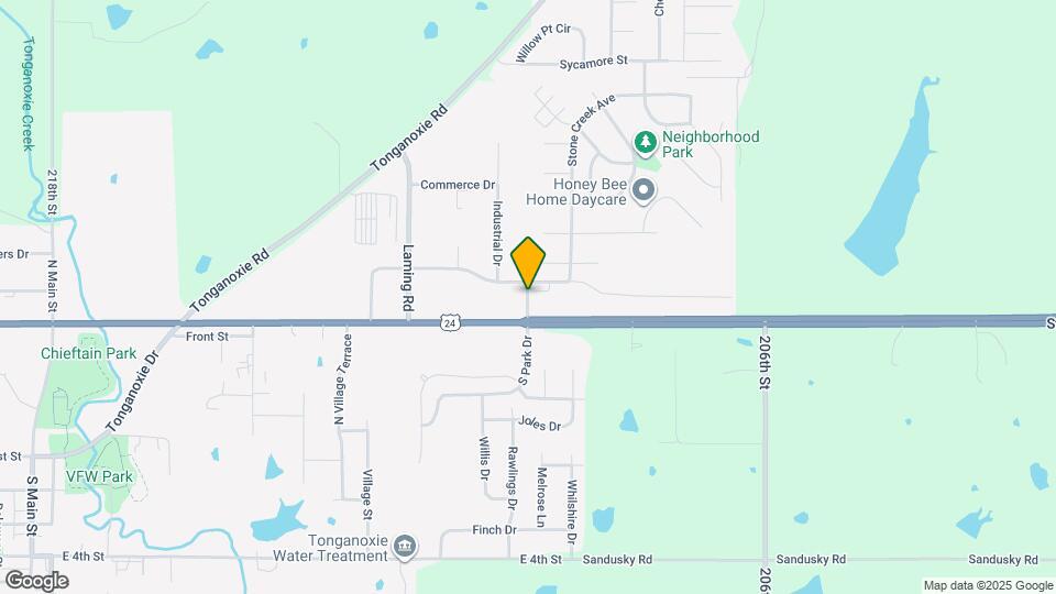 412 S Park Dr Map and Location Details