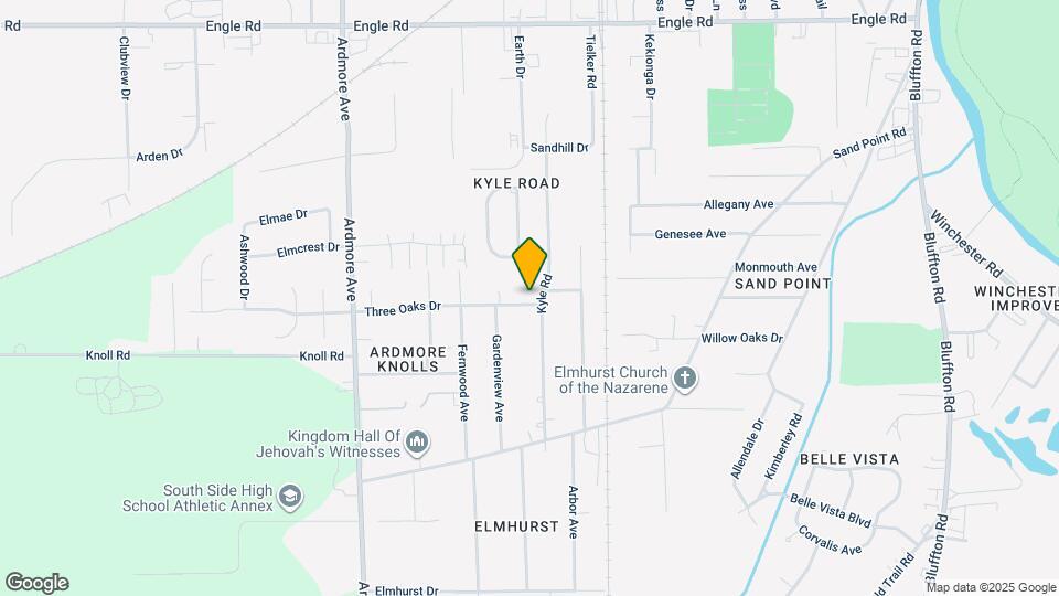 5004 Kyle Rd Map and Location Details